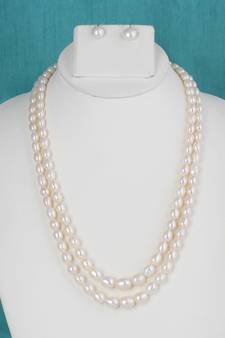 Real Natural Hyderabadi pearls Set