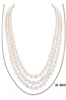 Real Natural Hyderabadi pearls Set