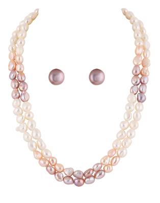 Real Natural Hyderabadi pearls Set 2