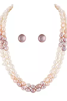 Real Natural Hyderabadi pearls Set