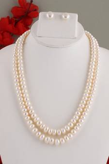 Real Natural Hyderabadi pearls Set