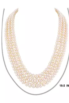 Real Natural Hyderabadi pearls Set
