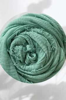 Multicolor woven cotton hijab