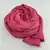 Pink woven polyester hijab
