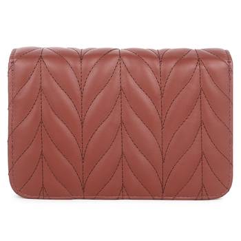 Tan Quilted Sling Bag 2