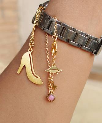 Happy Heels And UFO & Star Set Of 2 Watch Charm 1