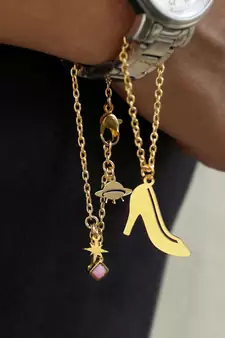 Happy Heels And UFO & Star Set Of 2 Watch Charm
