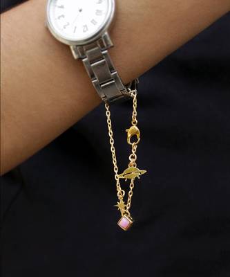 Happy Heels And UFO & Star Set Of 2 Watch Charm 4