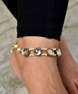 Pearl Bar Anklet 2