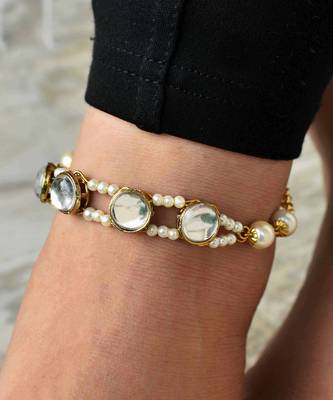 Pearl Bar Anklet 3