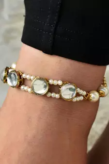 Pearl Bar Anklet