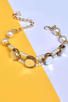 Pearl Bar Anklet