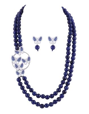 Blue onyx necklace-sets 2