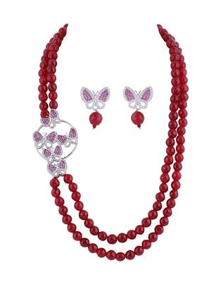 Red onyx necklace-sets 2