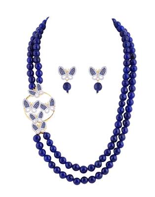 Blue onyx necklace-sets 2