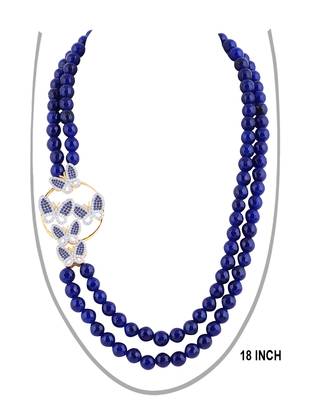 Blue onyx necklace-sets 3