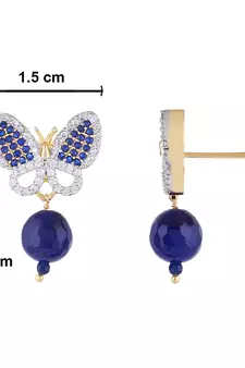 Blue onyx necklace-sets