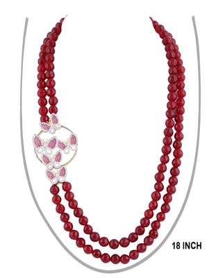 Red onyx necklace-sets 3