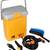  Portable 12V DC Electric Pressure Washer, Car Washer with Air Compressor High Pressure Water Pump