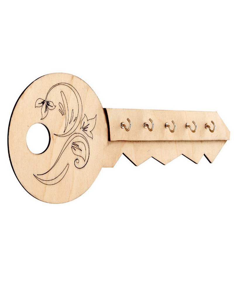 Natural Wooden KEY H. Holder