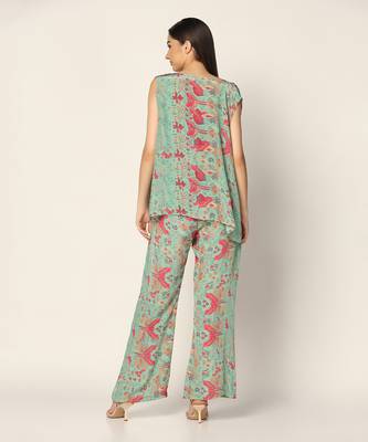Mint And Pink Co-Ord Set Summer Pret Wear 6