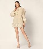 Beige Dress Summer Pret Wear