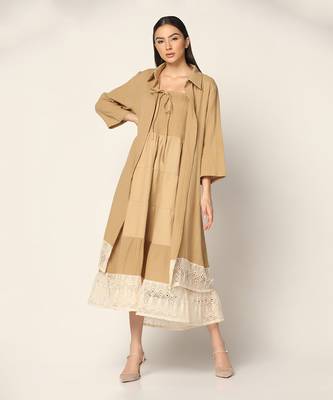 Mouse Maxi Dress With Long Shirt Summer Pret Wear 3