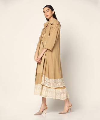 Mouse Maxi Dress With Long Shirt Summer Pret Wear 4