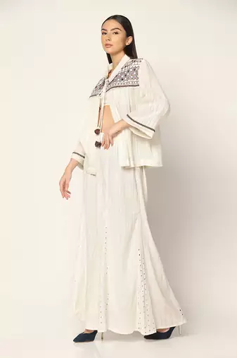 Ivory Co-Ord Set Summer Pret Wear