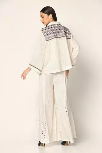 Ivory Co-Ord Set Summer Pret Wear