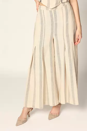 Off White Co-Ord Set Summer Pret Wear