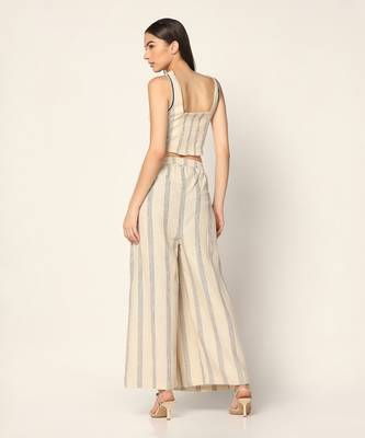 Off White Co-Ord Set Summer Pret Wear 6