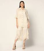 Ivory Co-Ord Set Summer Pret Wear