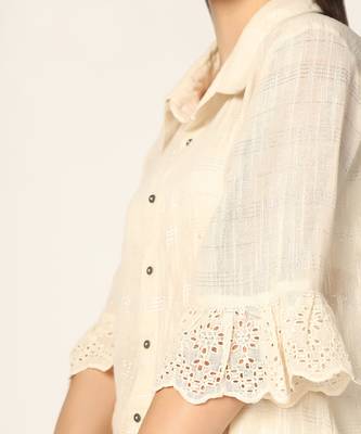 Ivory Co-Ord Set Summer Pret Wear 5