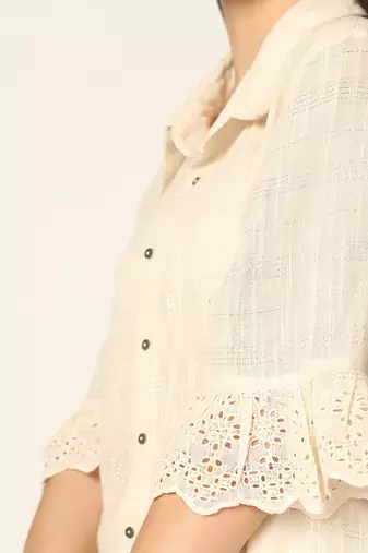 Ivory Co-Ord Set Summer Pret Wear