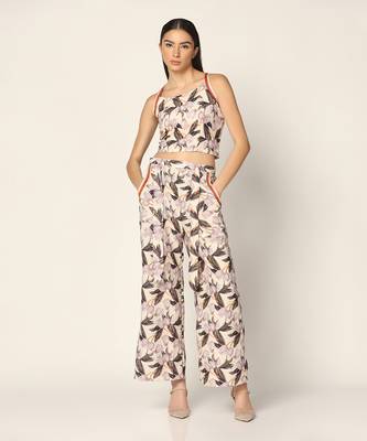 Off White Co-Ord Set Summer Pret Wear 1
