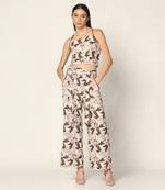 Off White Co-Ord Set Summer Pret Wear