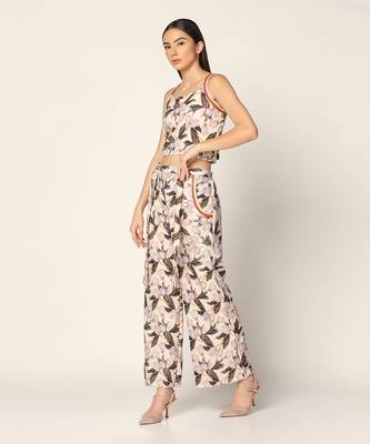 Off White Co-Ord Set Summer Pret Wear 2