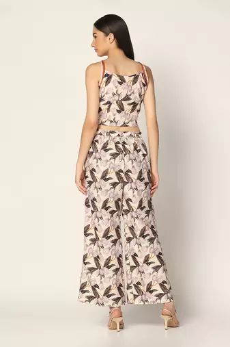 Off White Co-Ord Set Summer Pret Wear