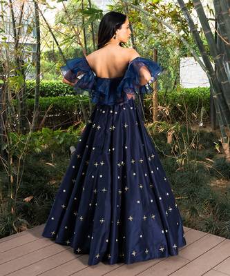 Aarzu Ruffled Gown 4