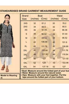 Handmade Grey Cotton Lucknowi Chikankari Indian Women Kurta