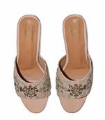 Payal Singhal X Paio Valentia Zardozi Embroidery Pink Stiletto