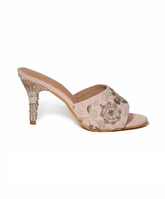 Payal Singhal X Paio Valentia Zardozi Embroidery Pink Stiletto 2