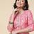Ethnic Pink Colour Cotton Long Kurti With Palazzo Pant For Trendy Looks
