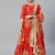 Girlish Red Colour Georgette Digital Floral Printed And Sequance Embroidery Work Lehenga Choli Set