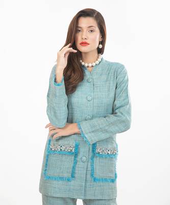 Catherine Embellished Pant Suit 2