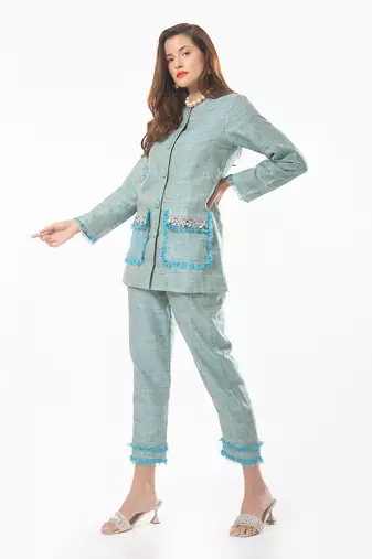 Catherine Embellished Pant Suit