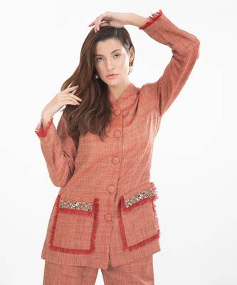 Catherine Embellished Pant Suit 2