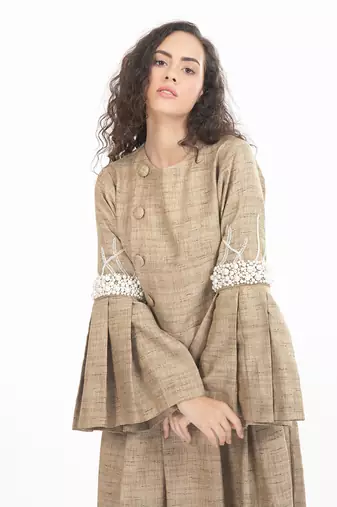 Cleopatra Statement Sleeve Maxi