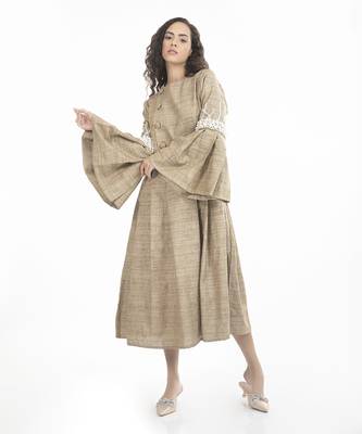 Cleopatra Statement Sleeve Maxi 3